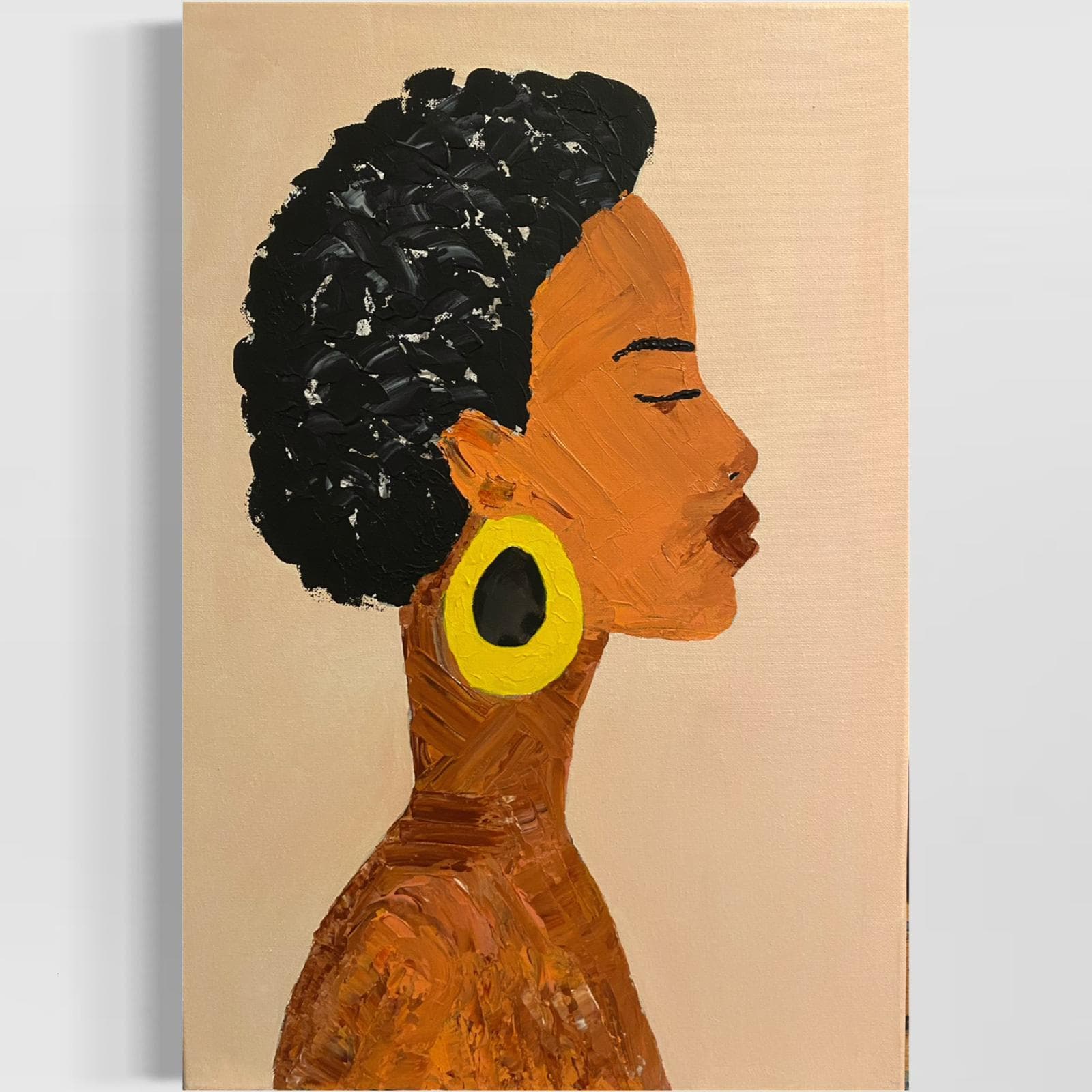 Femme jaune